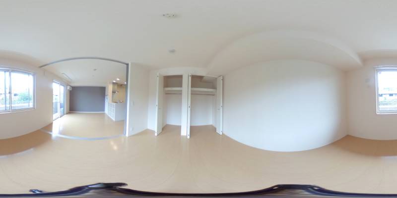 パノラマ画像洋室