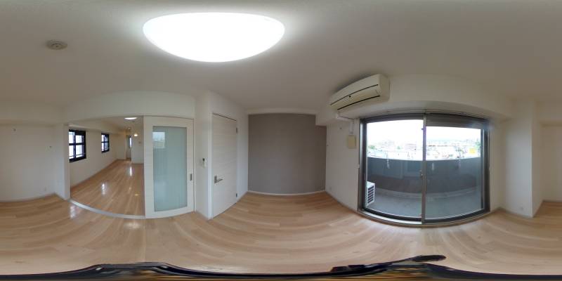 パノラマ画像洋室