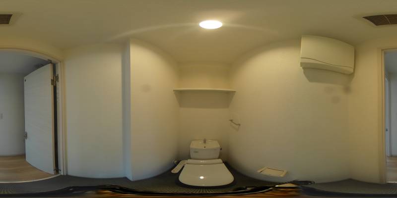パノラマ画像トイレ