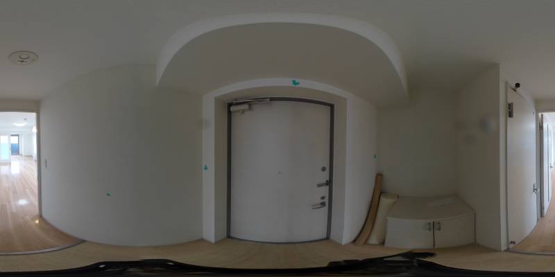 パノラマ画像玄関