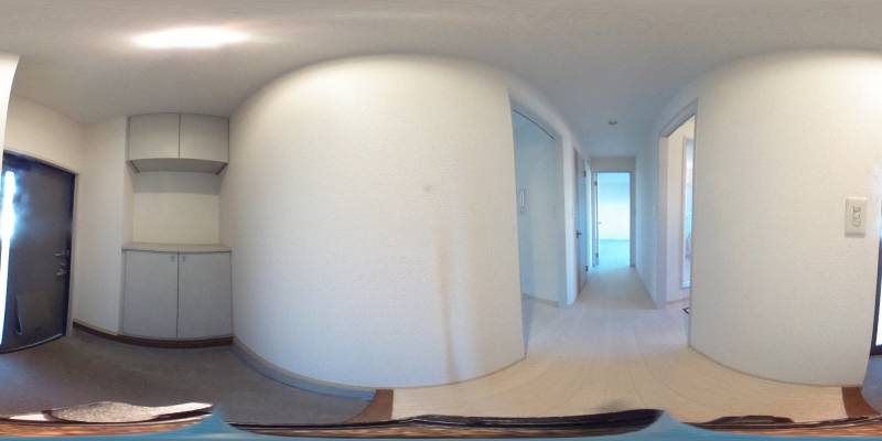 パノラマ画像玄関