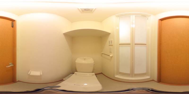 パノラマ画像トイレ