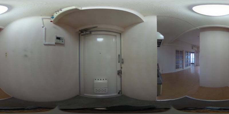 パノラマ画像玄関