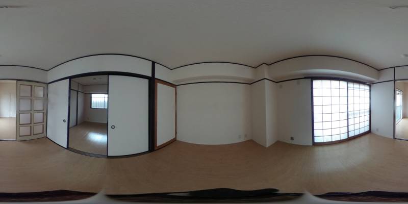 パノラマ画像洋室