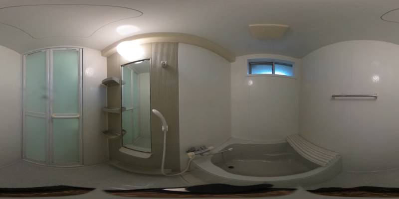 パノラマ画像バスルーム