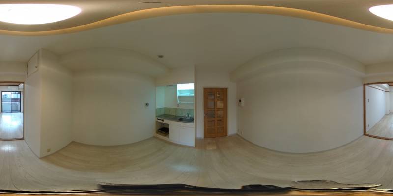 パノラマ画像キッチン