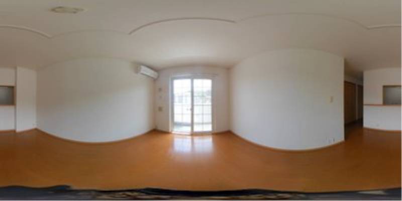 パノラマ画像リビング