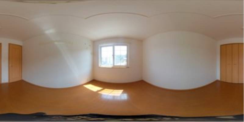 パノラマ画像洋室