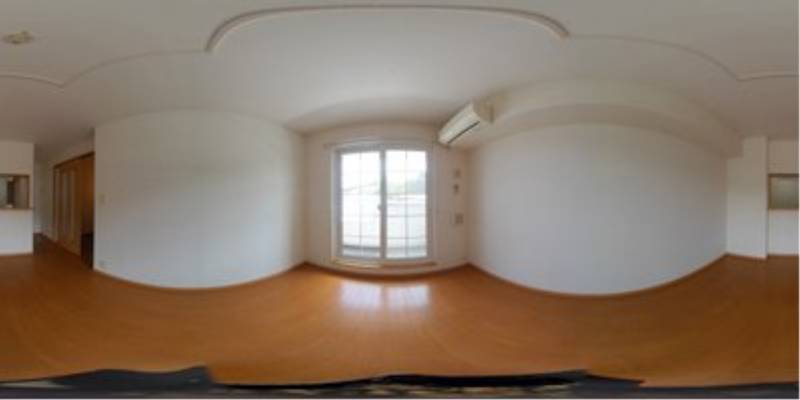 パノラマ画像リビング