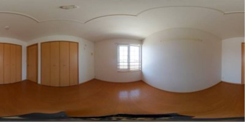 パノラマ画像洋室