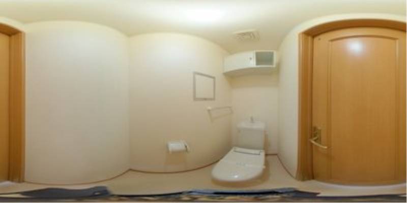 パノラマ画像トイレ