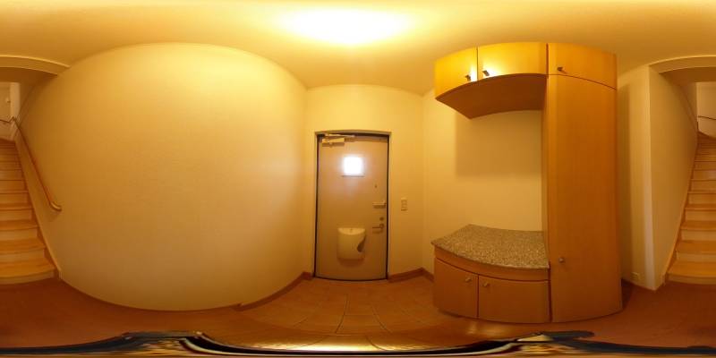 パノラマ画像玄関