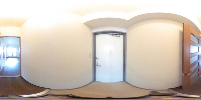 パノラマ画像玄関