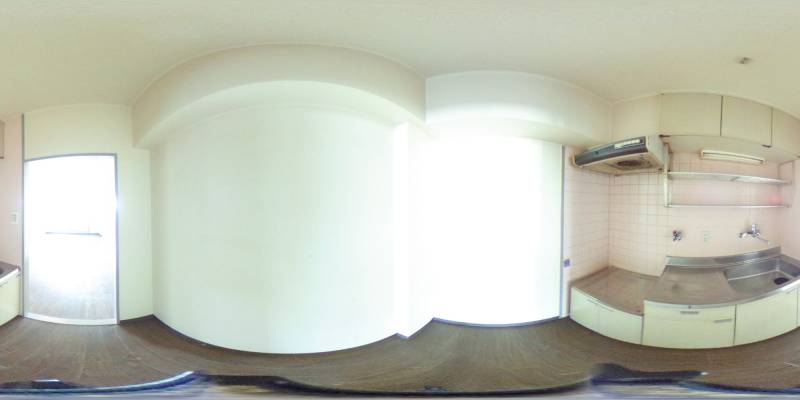 パノラマ画像キッチン