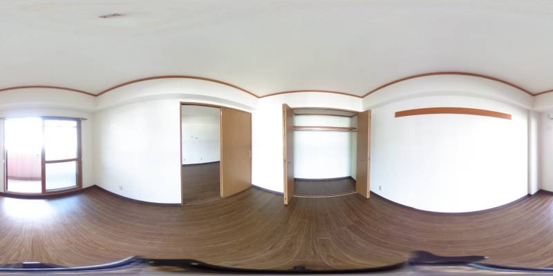 パノラマ画像洋室