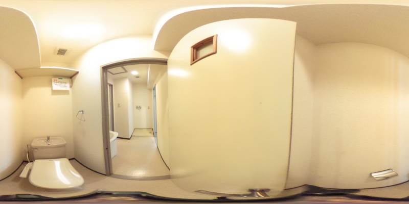 パノラマ画像トイレ