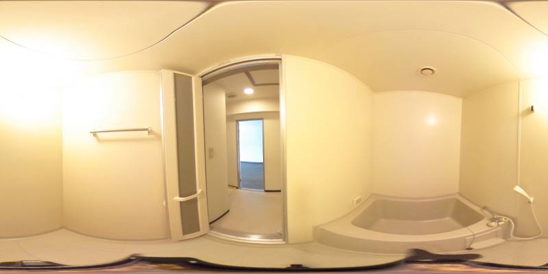 パノラマ画像バスルーム