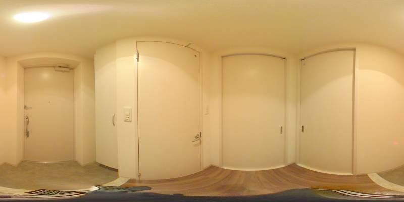 パノラマ画像玄関