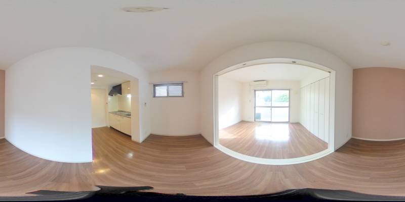 パノラマ画像洋室