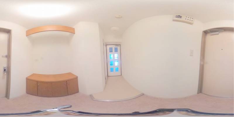 パノラマ画像玄関