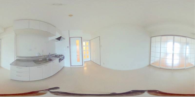 パノラマ画像リビング