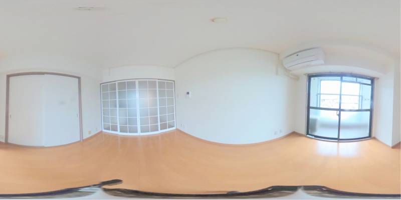 パノラマ画像洋室