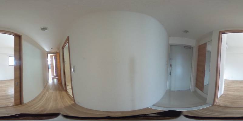 パノラマ画像玄関