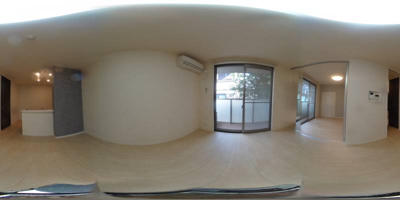 パノラマ画像リビング