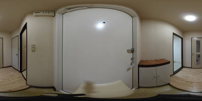 パノラマ画像玄関