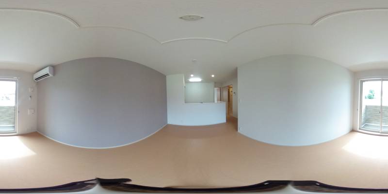 パノラマ画像リビング