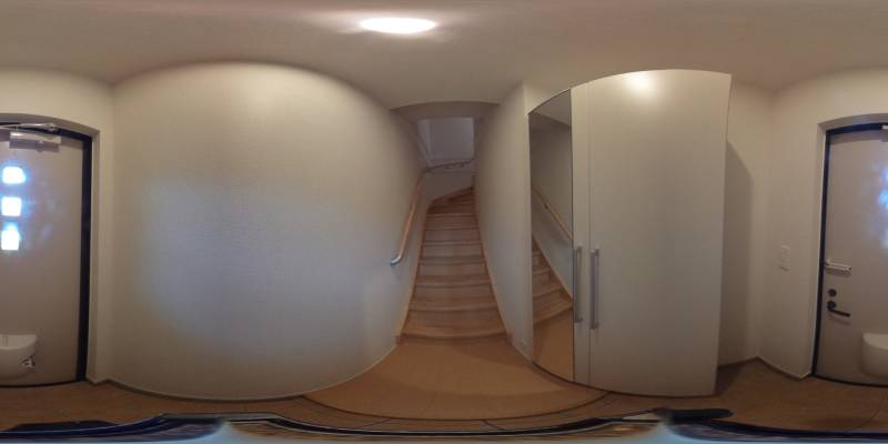 パノラマ画像玄関