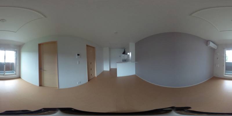 パノラマ画像リビング