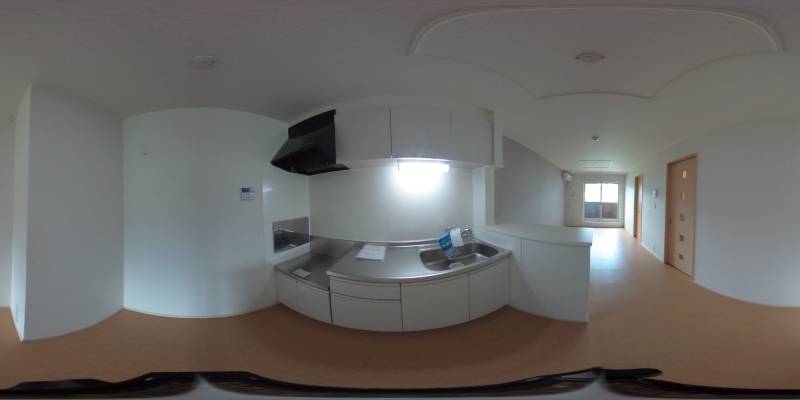 パノラマ画像キッチン