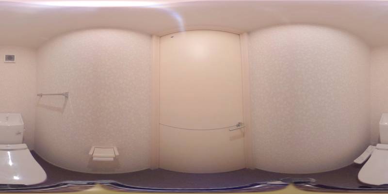 パノラマ画像トイレ
