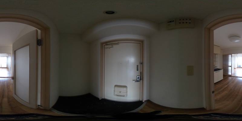 パノラマ画像玄関