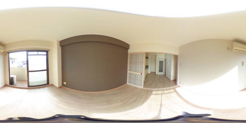 パノラマ画像洋室