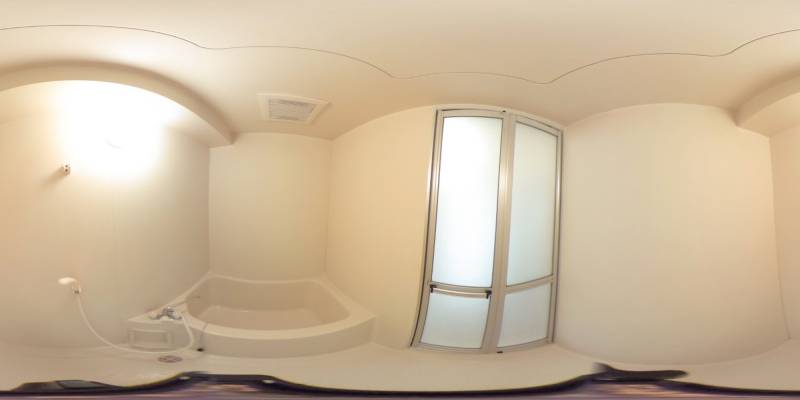 パノラマ画像バスルーム