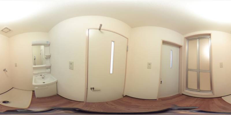パノラマ画像洗面所