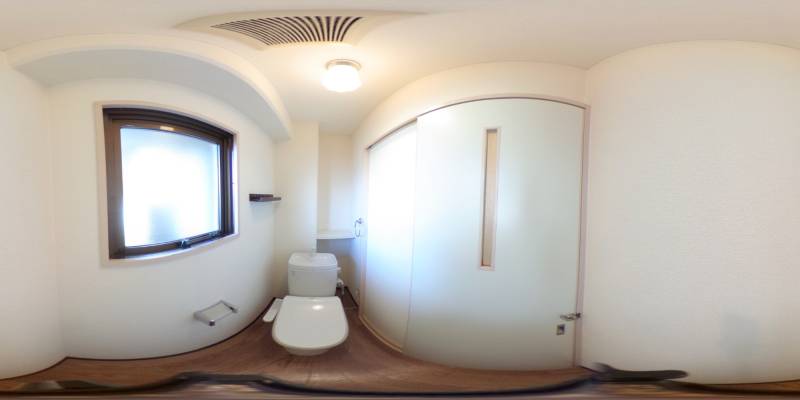 パノラマ画像トイレ