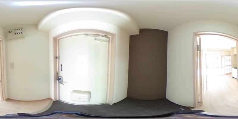 パノラマ画像玄関