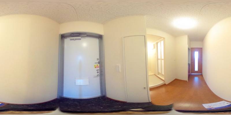 パノラマ画像玄関