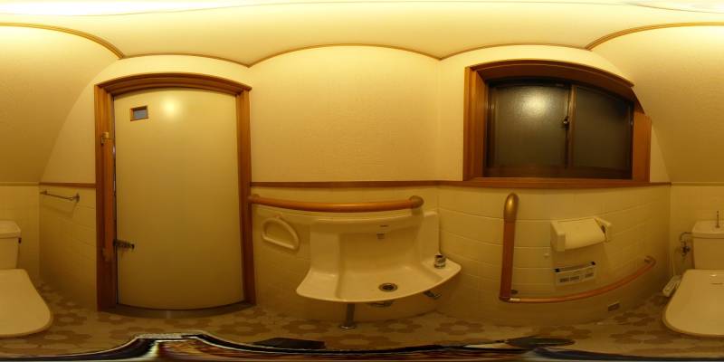 パノラマ画像トイレ