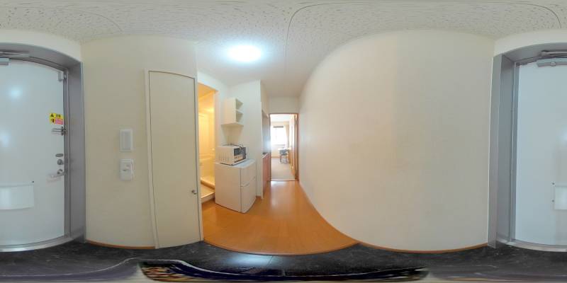 パノラマ画像玄関