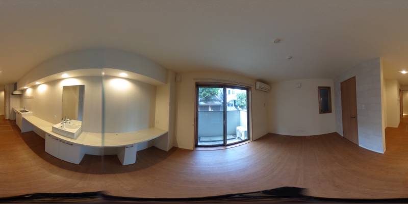 パノラマ画像洋室