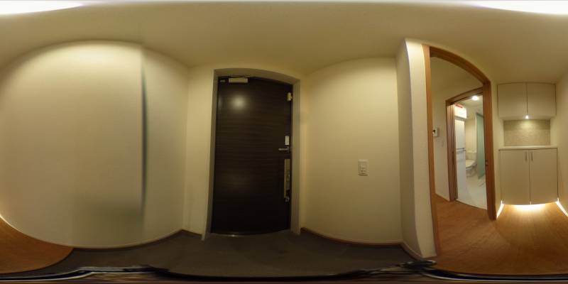 パノラマ画像玄関