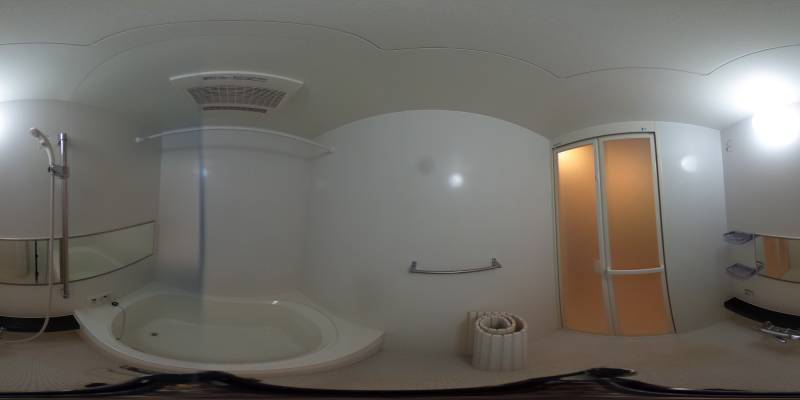 パノラマ画像バスルーム