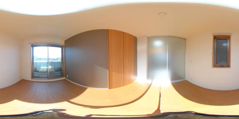 パノラマ画像洋室