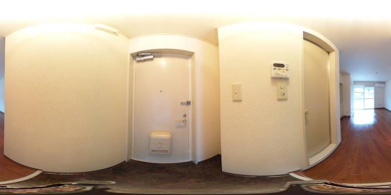 パノラマ画像玄関