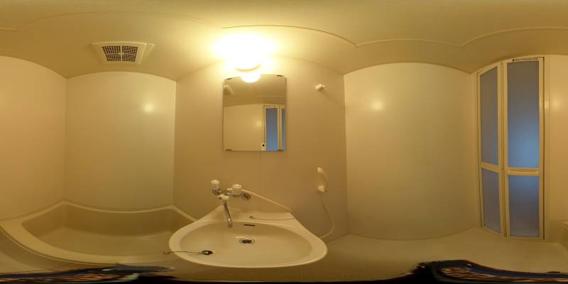 パノラマ画像バスルーム