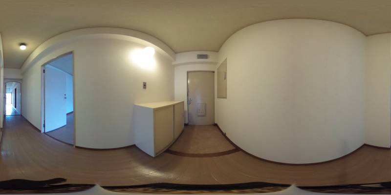 パノラマ画像玄関